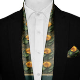 SOLEIL MEN SCARF AND POCKET SQUARE SET – PREMIUM COLLECTION
